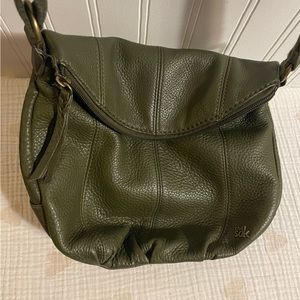 The Sak Green fold over crossbody